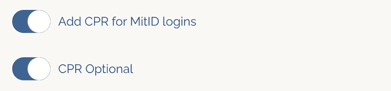 CPR toggles